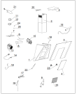 Схема №1 DVG6540AX (249181, HO 750) с изображением Покрытие для вентиляции Gorenje 476008