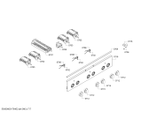 Схема №3 HSL421127V с изображением Ручка конфорки для плиты (духовки) Bosch 00628139