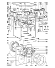 Схема №1 WA 2342 WA 2342/WS-CH с изображением Декоративная панель для стиралки Whirlpool 481245219228