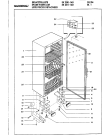 Схема №6 SK201140 с изображением Корпус для холодильной камеры Bosch 00211971