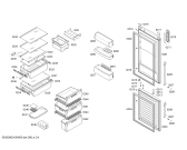 Схема №1 3KR7668P с изображением Вентиляционный канал для холодильника Bosch 00706927