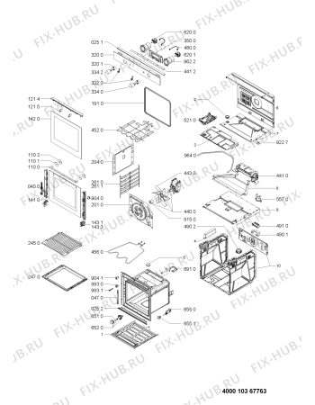 Схема №1 AKZM768NB (F091004) с изображением Инструкция по эксплуатации для духового шкафа Indesit C00354260