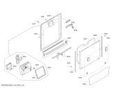 Схема №2 S51M63X6EU с изображением Кабель для посудомойки Bosch 00657886