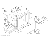 Схема №3 HBN78R770 с изображением Панель управления для электропечи Bosch 00436864