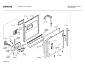 Схема №1 SE54530 с изображением Передняя панель для посудомоечной машины Siemens 00352674