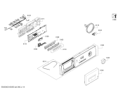 Схема №2 WIA24200GC с изображением Панель управления для стиральной машины Bosch 00740576