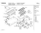 Схема №1 HO34050 с изображением Панель для плиты (духовки) Siemens 00285941