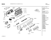 Схема №2 HBN35S0EU с изображением Рамка для плиты (духовки) Bosch 00268575