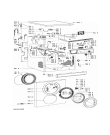 Схема №1 WAK/D 7416 EX с изображением Декоративная панель для стиральной машины Whirlpool 480111100524