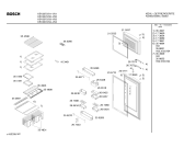 Схема №2 KSV3972 с изображением Дверь для холодильной камеры Bosch 00235771