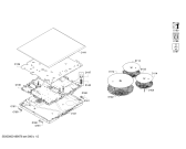 Схема №1 PVJ631BB1E с изображением Стеклокерамика для электропечи Bosch 00775001