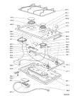 Схема №1 AKR 001/IX с изображением Другое для электропечи Whirlpool 481214528004