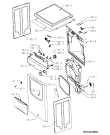 Схема №1 AWZ 2202 с изображением Обшивка для электросушки Whirlpool 481245213522