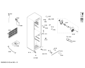 Схема №2 KK19V60TI с изображением Дверь для холодильника Siemens 00244130