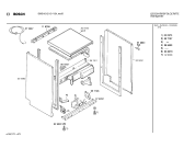 Схема №1 SMS1012 с изображением Передняя панель для посудомоечной машины Bosch 00295191
