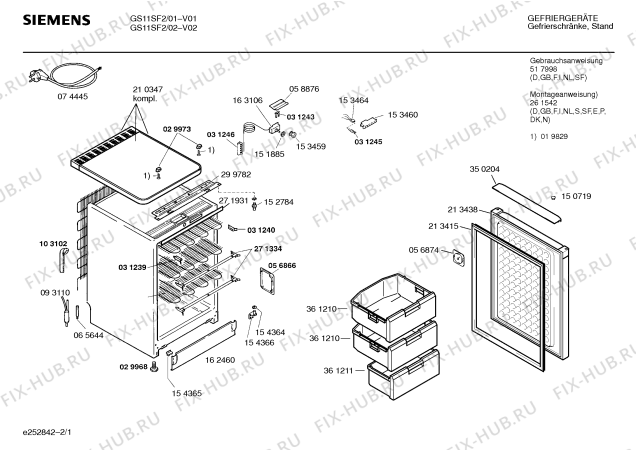 Схема №1 GS11SF2 с изображением Дверь для холодильника Siemens 00213438