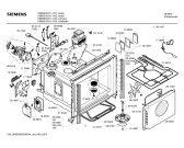 Схема №3 HB89E45 с изображением Вкладыш информационной папки для плиты (духовки) Siemens 00583564