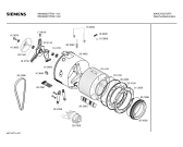 Схема №1 WM41020TR SIWAMAT 4102 с изображением Корпус для стиралки Siemens 00234581