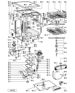 Схема №1 ADL 371 WH с изображением Модуль (плата) управления для электропосудомоечной машины Whirlpool 481221838021
