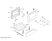 Схема №1 PHCB154020 с изображением Панель управления для плиты (духовки) Bosch 00700916