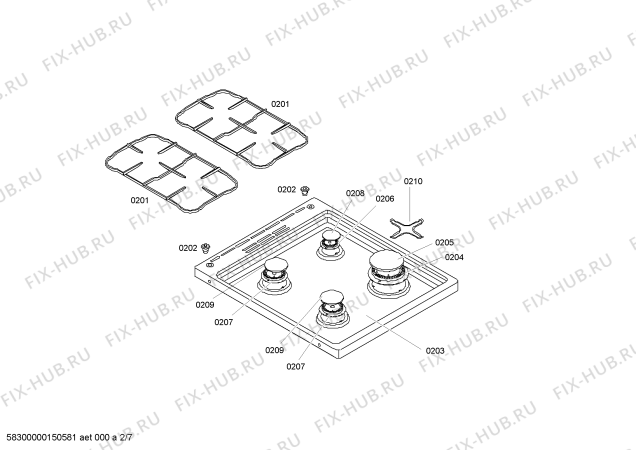 Схема №5 4CGX340N с изображением Противень для плиты (духовки) Bosch 00432418