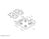 Схема №5 4CGX340N с изображением Дюза для плиты (духовки) Bosch 00418638