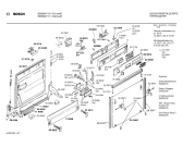 Схема №1 SMI3047 с изображением Панель для электропосудомоечной машины Bosch 00289953