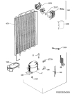 Схема №2 SKD81800F0 с изображением Блок управления для холодильника Aeg 973923801754017