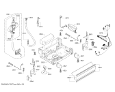 Схема №3 SMS69M92EU с изображением Передняя панель для посудомоечной машины Bosch 00746833