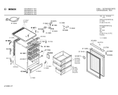 Схема №1 GSL84430 с изображением Уплотнитель двери для холодильника Bosch 00213415