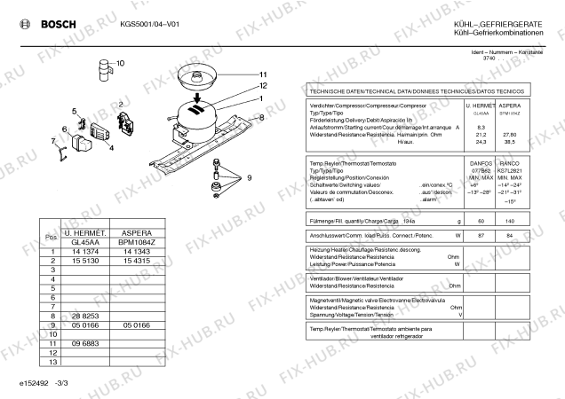 Схема №1 KGS5001 с изображением Панель для холодильника Bosch 00288317