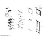 Схема №1 RS26U7104C REFRIGERADOR BL COLDEX CN31 220V/60Hz с изображением Дверь морозильной камеры для холодильной камеры Bosch 00247929