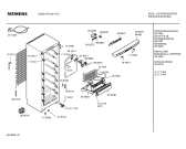 Схема №1 GS30U4F3 с изображением Передняя панель для холодильника Siemens 00436491