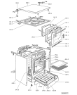 Схема №1 SNI 4514 FH BR с изображением Крышечка для электропечи Whirlpool 481944238736