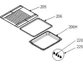 Схема №2 MKN52103FW (186375, 252G.13) с изображением Поверхность для электропечи Gorenje 225515