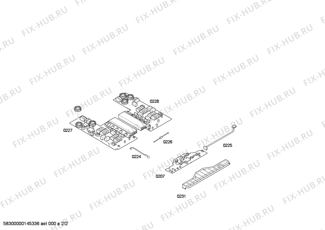 Взрыв-схема плиты (духовки) Bosch PIB645E14E BO.4I.60.BAS.BR.X.Bas - Схема узла 02