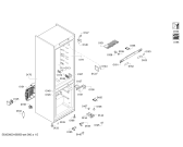 Схема №2 KDN56SM40N с изображением Крышка для холодильной камеры Bosch 00657169