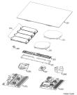 Схема №1 HHX650FHK JI8 с изображением Модуль (плата управления) для плиты (духовки) Aeg 9825619434633