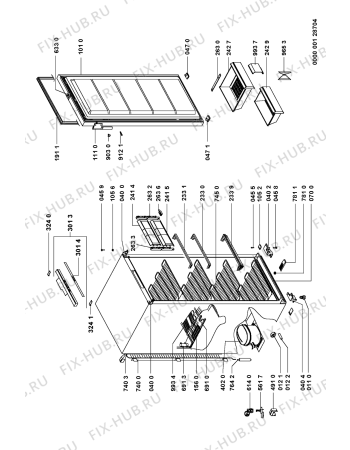 Схема №1 GKEA 2900 с изображением Рукоятка для холодильной камеры Whirlpool 481246268819