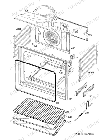 Схема №2 BS9314001M с изображением Субмодуль для электропечи Aeg 973944185924026