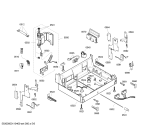 Схема №1 DF260160 с изображением Рамка для электропосудомоечной машины Bosch 00449764