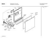 Схема №3 SHU4326UC с изображением Модуль управления для посудомойки Bosch 00481035