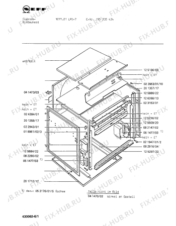 Схема №3 195305434 1077.21LPD-7 с изображением Переключатель для плиты (духовки) Bosch 00024950