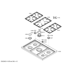 Схема №1 HSB745055 Bosch с изображением Уплотнитель для электропечи Bosch 00600809