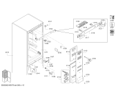 Схема №2 KGN39XK11R с изображением Амортизатор для холодильника Bosch 00064260