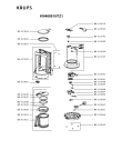 Схема №1 KM468810/7Z0 с изображением Термостат для электрокофемашины Krups MS-623692
