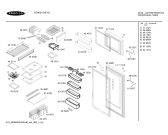 Схема №2 BD4651ANF с изображением Дверь для холодильника Bosch 00242085