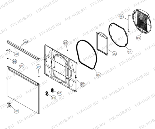 Схема №3 TF 23 SE   -White (900002524, TD25.2) с изображением Декоративная панель для стиралки Gorenje 348944