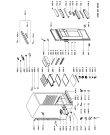 Схема №1 ART 622/H с изображением Элемент корпуса для холодильника Whirlpool 481245228499