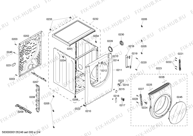 Схема №1 WTB76550NL Logixx 10New Dimension с изображением Кабель для электросушки Bosch 00607770